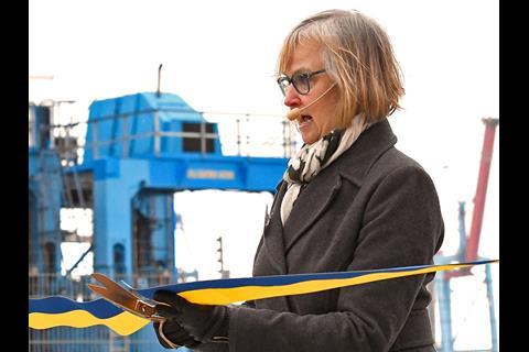 The Arken Combi Terminal at the Port of Göteborg was officially opened on February 7.